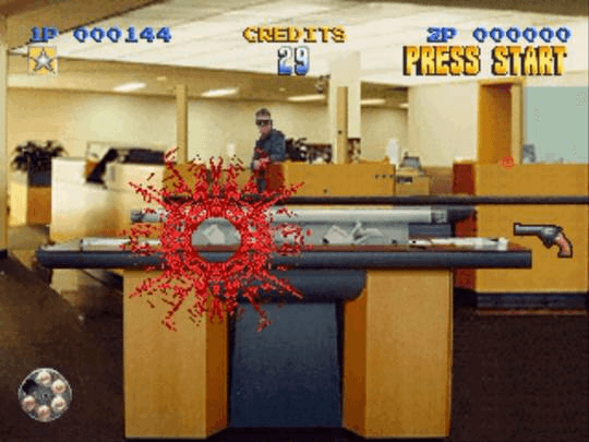 Lethal Enforcers 1 and 2 screenshot 4 for Playstation